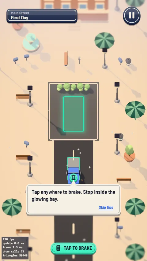 One Move Parking development screenshot